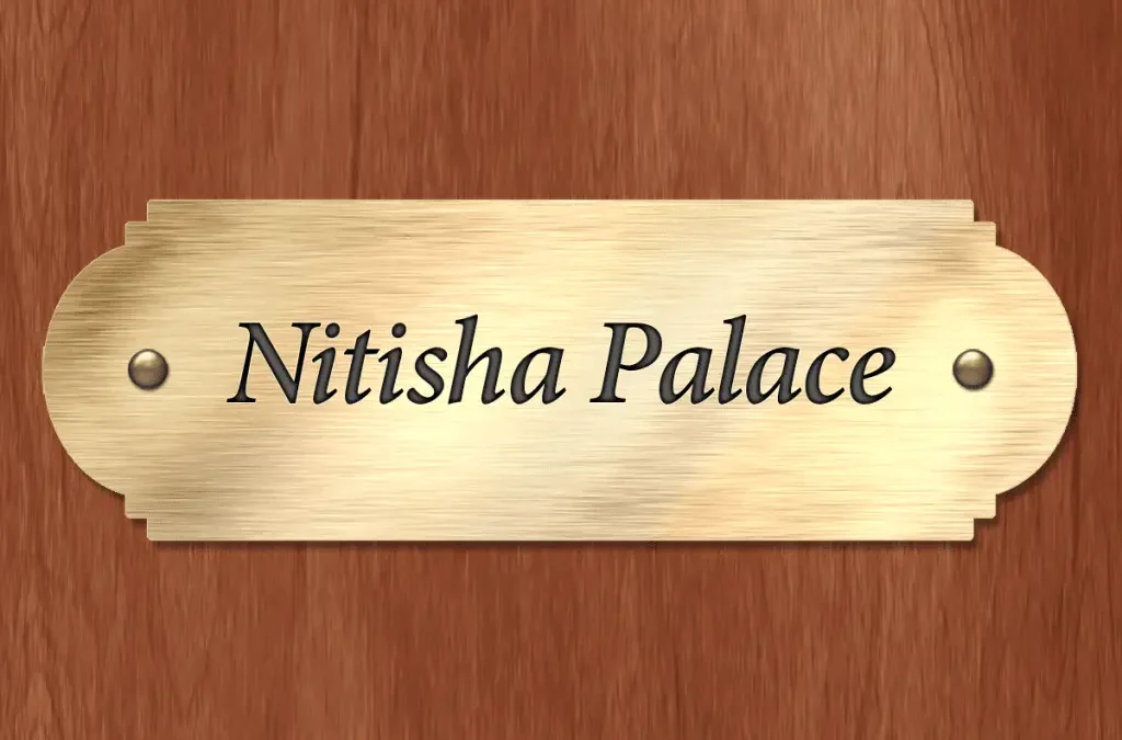 Name Plate (Brass)