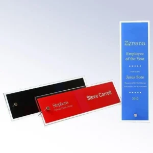 Acrylic Colored Name Plate