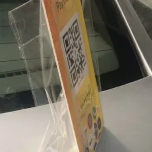 Acrylic QR Code Stand
