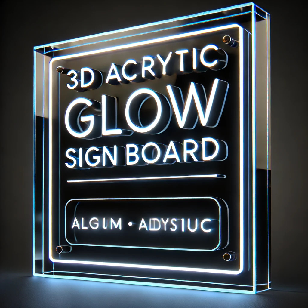 3D Acrylic Letters and Signs - Glow Sign Board Maker in Mumbai, Thane ...