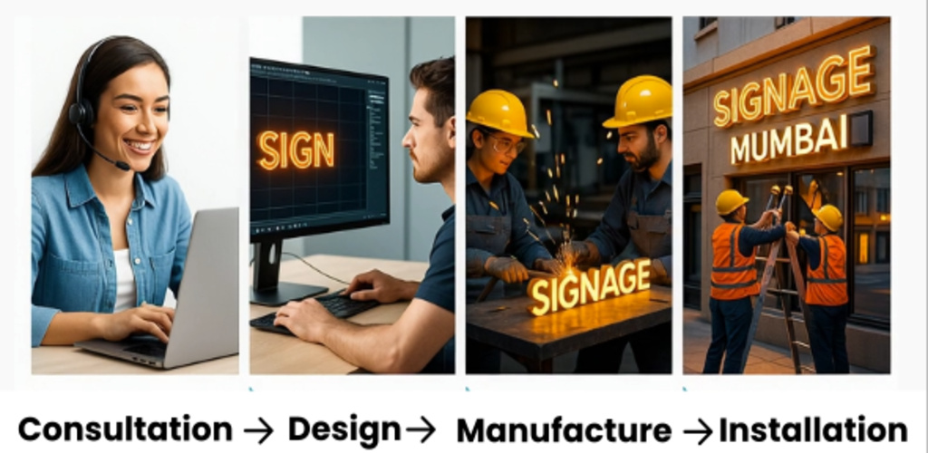 Signage Installation Service 