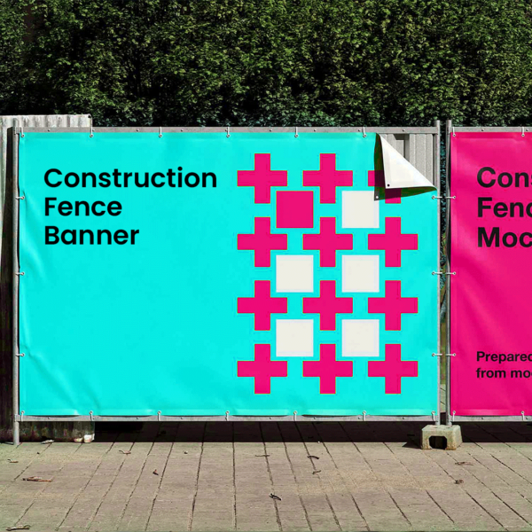 Construction Fence Banners