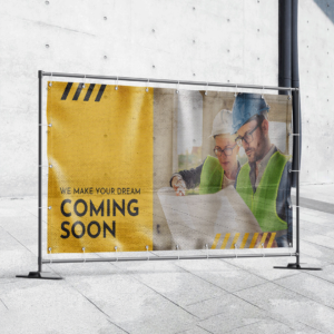 Construction Mesh Banners