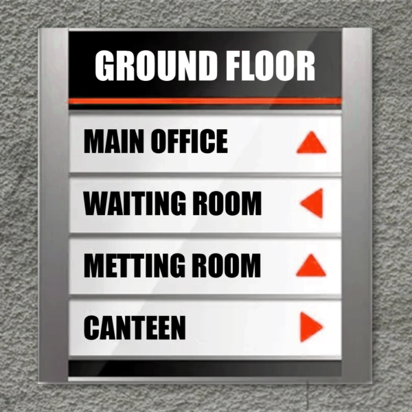 Office Building Directional Signage