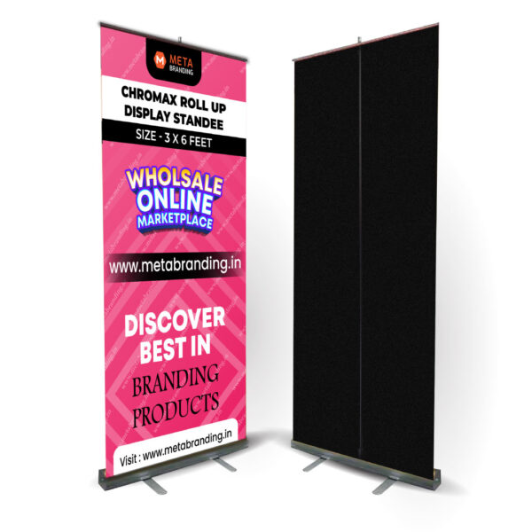 Chromax Roll Up Display Standee