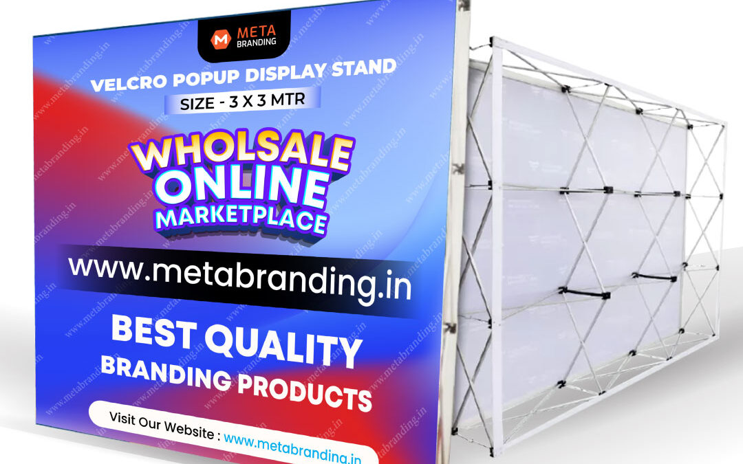 Velcro Popup Display Stand