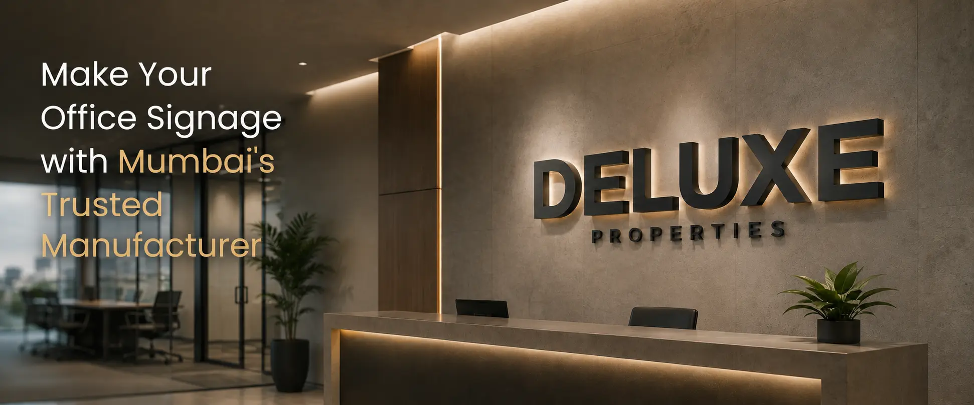 make Your Office Signage with Signage Mumbai